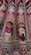 2577b & 2577c By Anjani Art Velvet Fancy Dori Work Sequins Embroidery Work Bridal Lahenga Choli Wholesalers In Delhi